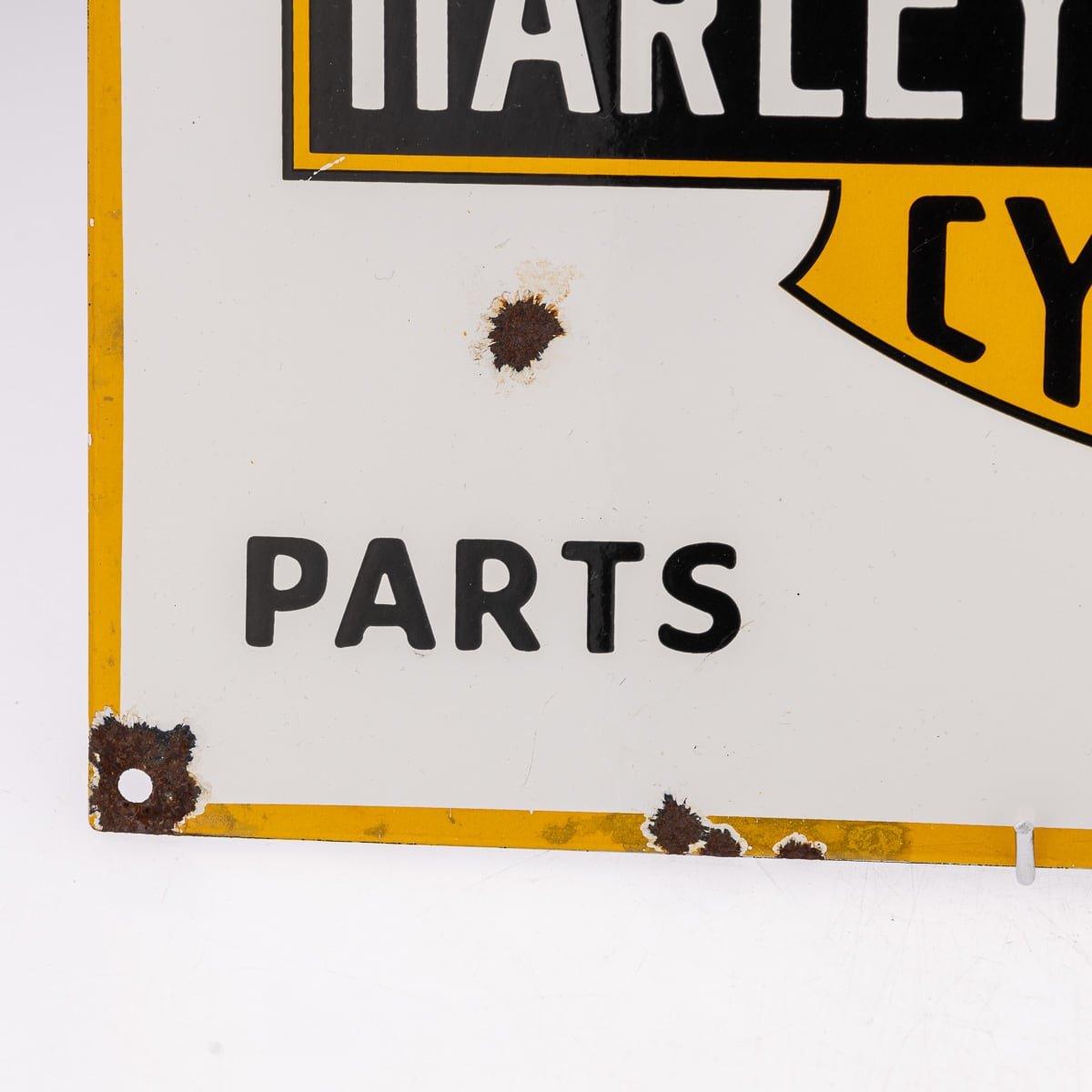 PUSHKINS.COM - A 20thC HARLEY-DAVIDSON MOTORCYCLES ENAMEL SIGN - 1199.jpg