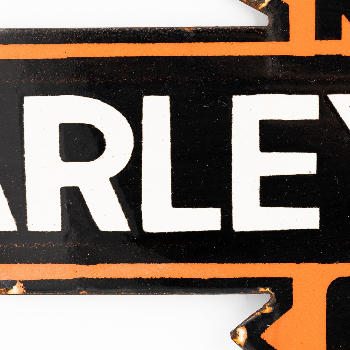 PUSHKINS.COM - A 20thC HARLEY-DAVIDSON MOTORCYCLES ENAMEL SIGN - 15.jpg