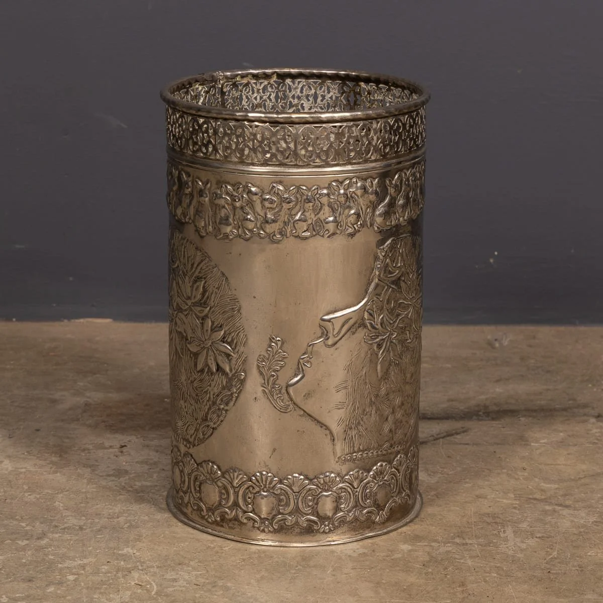 PUSHKINS.COM - Z12103 - ANTIQUE ART DECO SILVER PLATED WASTE PAPER BIN c.1920 - 05.jpg