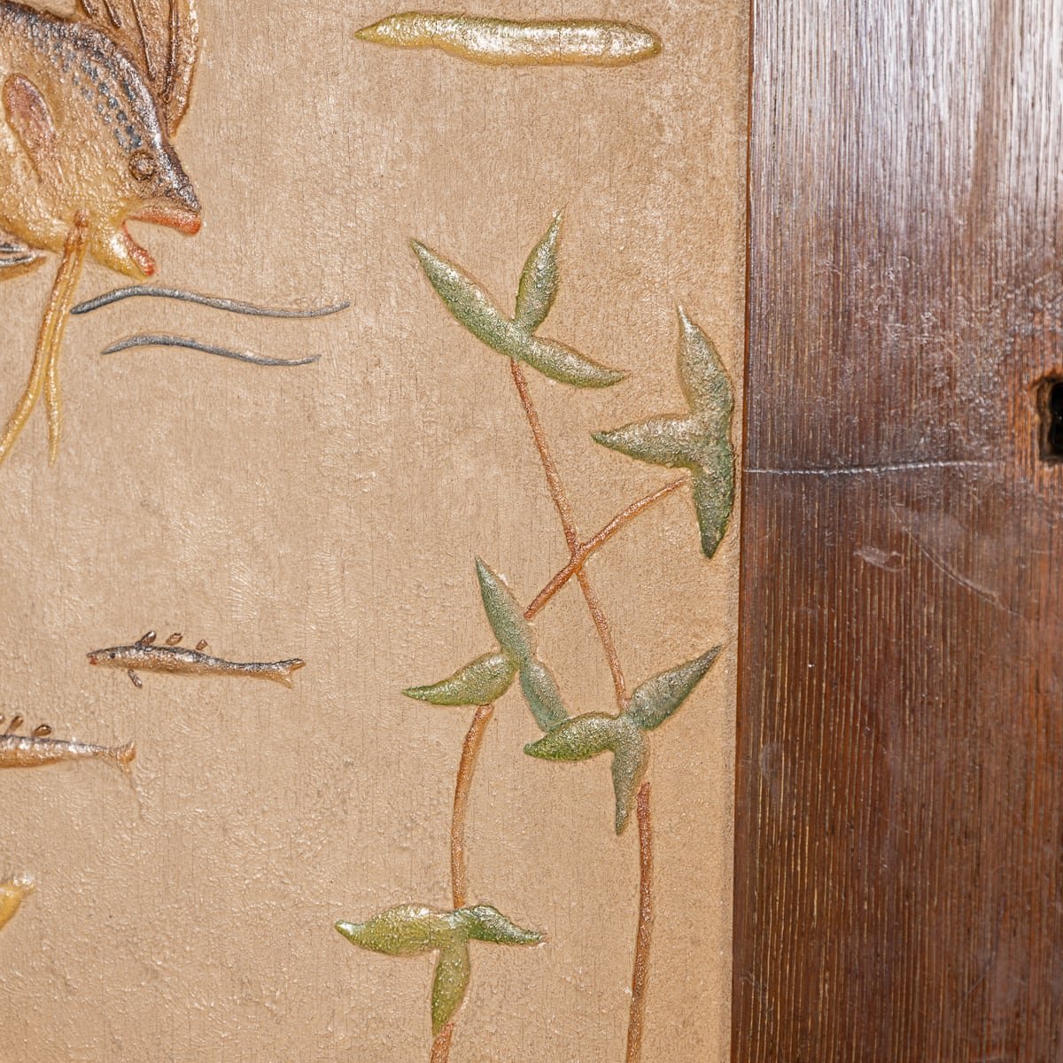 PUSHKIN'S - VINTAGE 20thC ITALIAN MARINE RELIEF CABINET BY PAOLO BUFFA c.1940 - 22.jpg