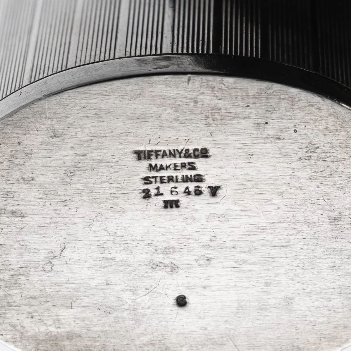 PUSHKINS.COM - J11895 - ANTIQUE 20thC AMERICAN SOLID SILVER CIGAR TUBE BY TIFFANY & CO - 15.jpg