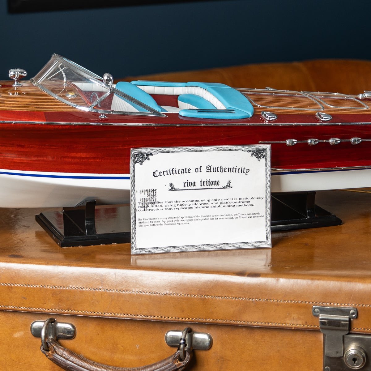 PUSHKIN'S - RIVA TRITONE SPEEDBOAT, MADE IN ITALY - 7.jpg