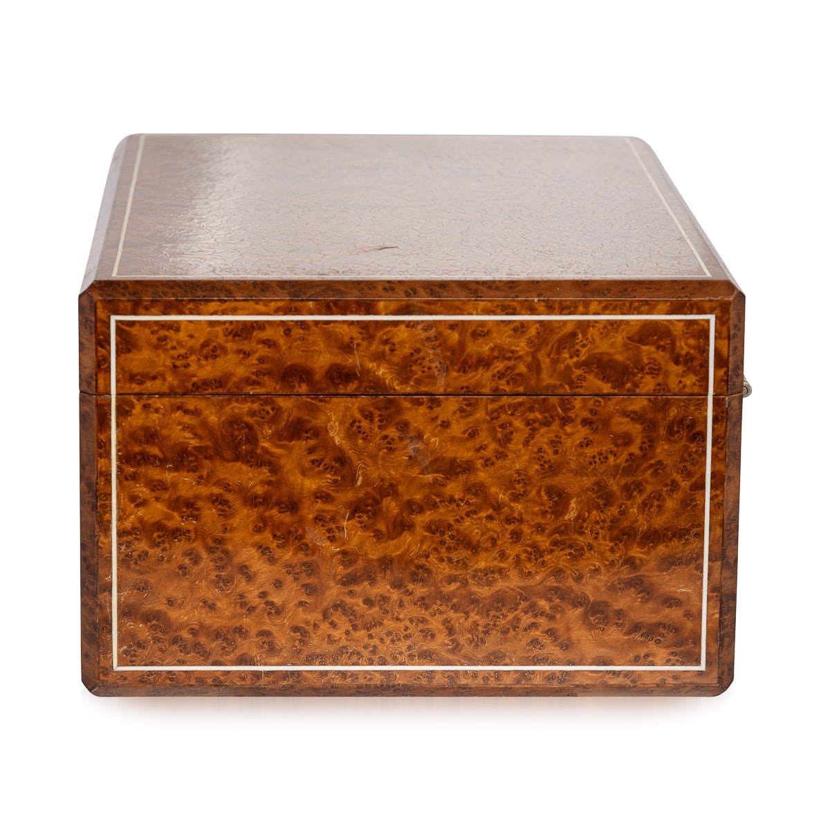PUSHKINS.COM - B11242 - VINTAGE 20thC ART DECO BURR WALNUT CIGAR HUMIDOR BY DUNHILL, ENGLAND c.1930 - 04.jpg