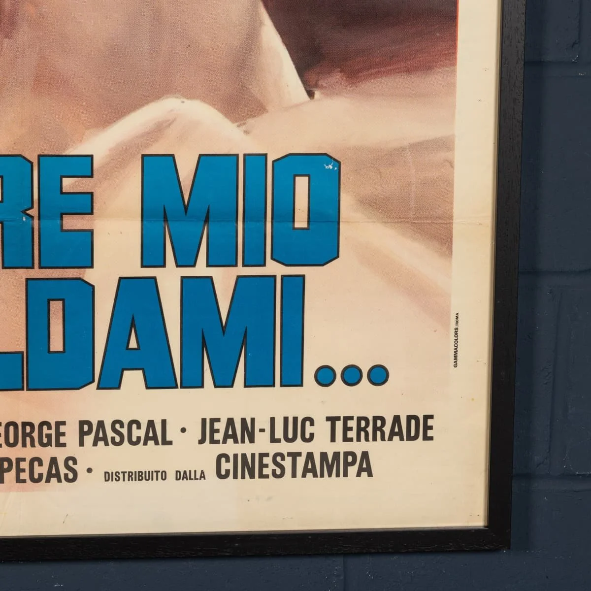 PUSHKINS.COM - B12325 - VINTAGE 20thC ITALIAN FILM POSTER FOR "AMORE MIO SCALDAMI..." c.1973 - 09.jpg
