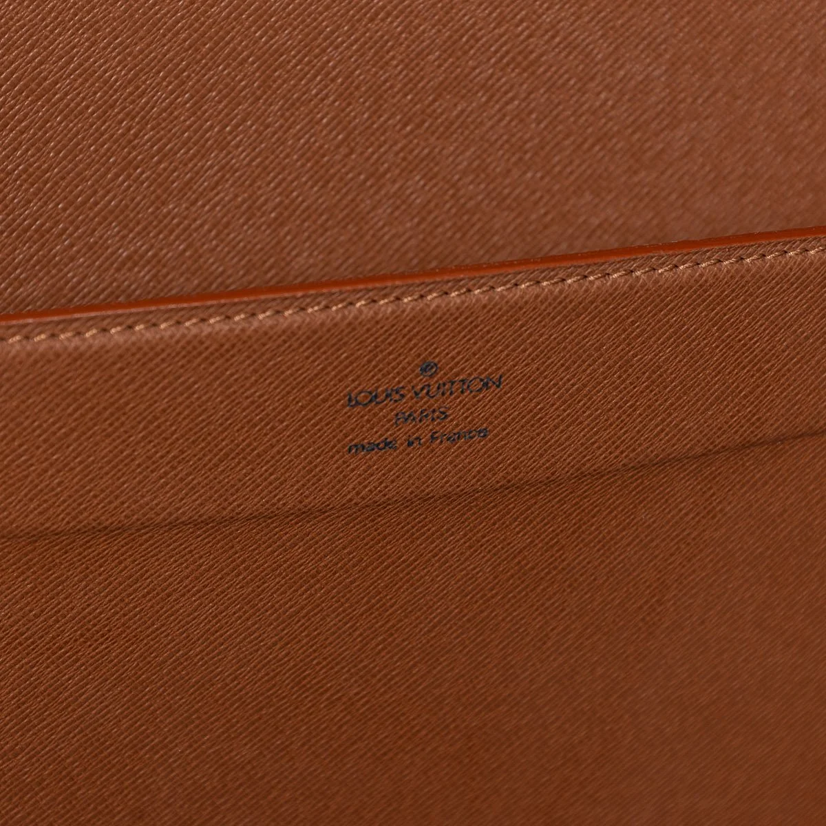PUSHKINS.COM - B11502 - 20thC LOUIS VUITTON PRESIDENTIAL BRIEFCASE IN ORANGE EPI LEATHER, MADE IN FRANCE - 16.jpg