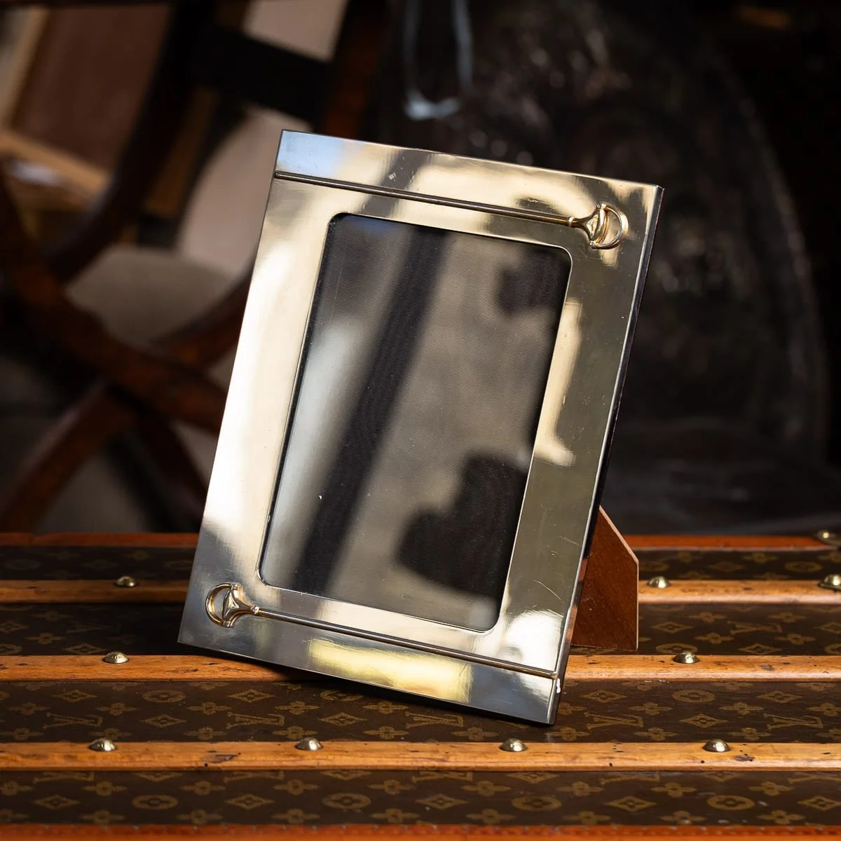 PUSHKINS.COM - J12072 - VINTAGE 20thC ITALIAN SILVER PLATED PHOTOGRAPH FRAME BY GUCCI - 03.jpg