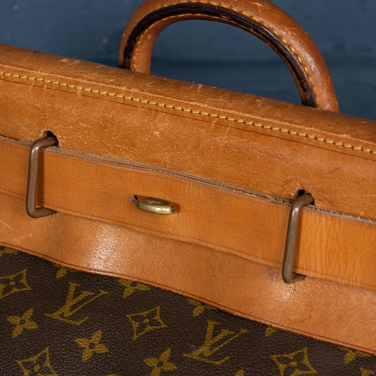 PUSHKINS.COM - B11407 - 20thC LOUIS VUITTON STEAMER 35 BAG IN MONOGRAM CANVAS, MADE IN FRANCE - 20.jpg