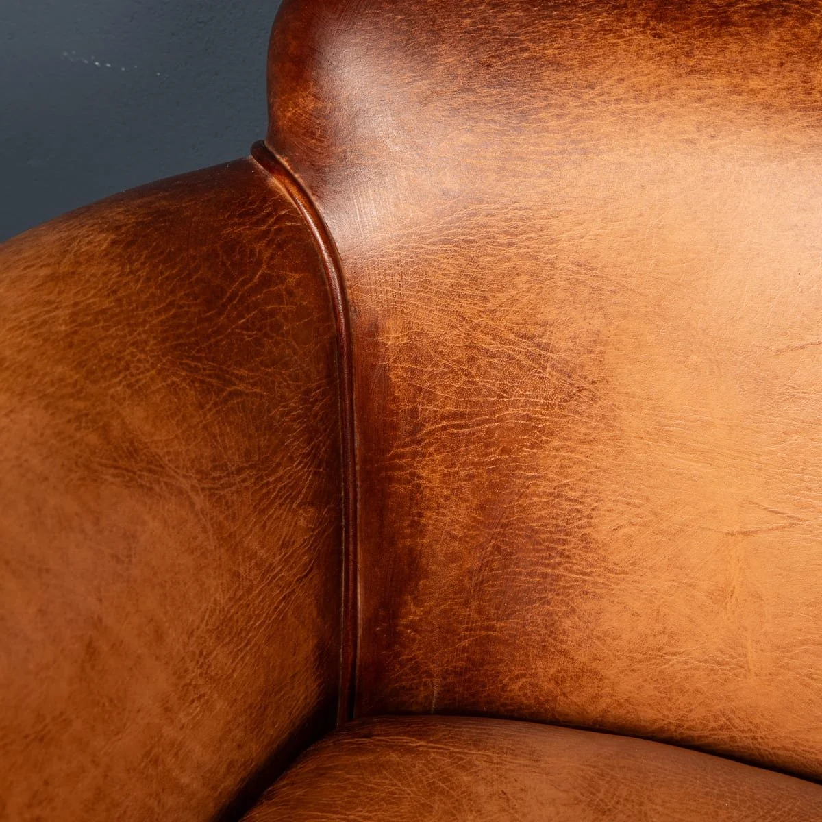 PUSHKINS.COM - B11846 - VINTAGE 20thC PAIR OF ENGLISH 'CAMFORD' LEATHER TUB CHAIRS BY JOHN LEWIS - 24.jpg