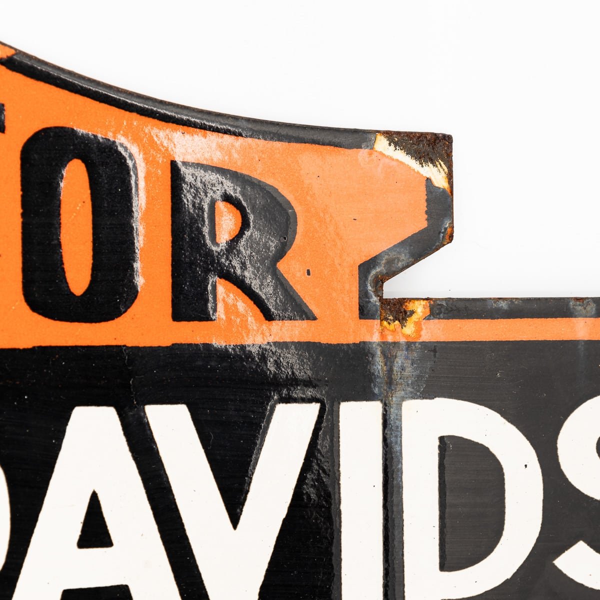 PUSHKINS.COM - A 20thC HARLEY-DAVIDSON MOTORCYCLES ENAMEL SIGN - 18.jpg