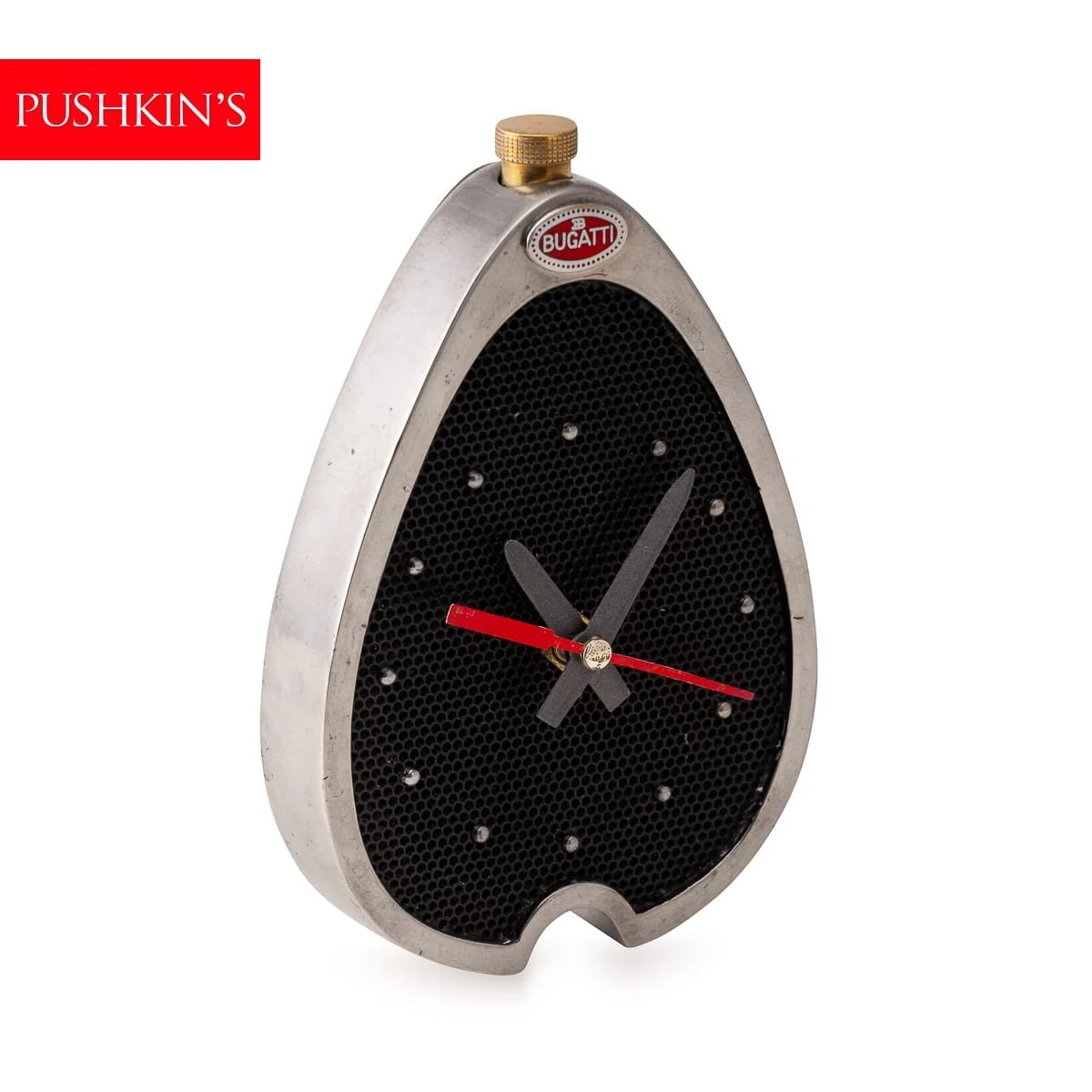 PUSHKINS.COM - D11805 - VINTAGE 20thC BUGATTI OWNERS CLUB RADIATOR CLOCK - 02.jpg