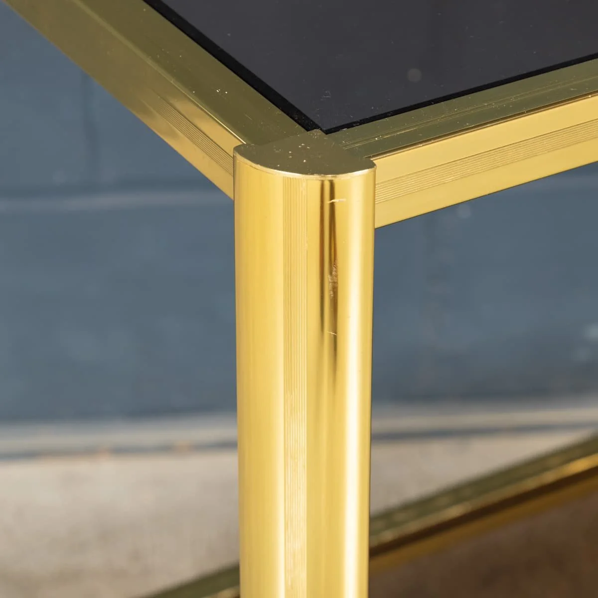 PUSHKINS.COM - B12388 - VINTAGE 20thC FRENCH GILT BRASS DRINKS TROLLEY ATTRIBUTABLE TO MAISON JANSEN - 14.jpg