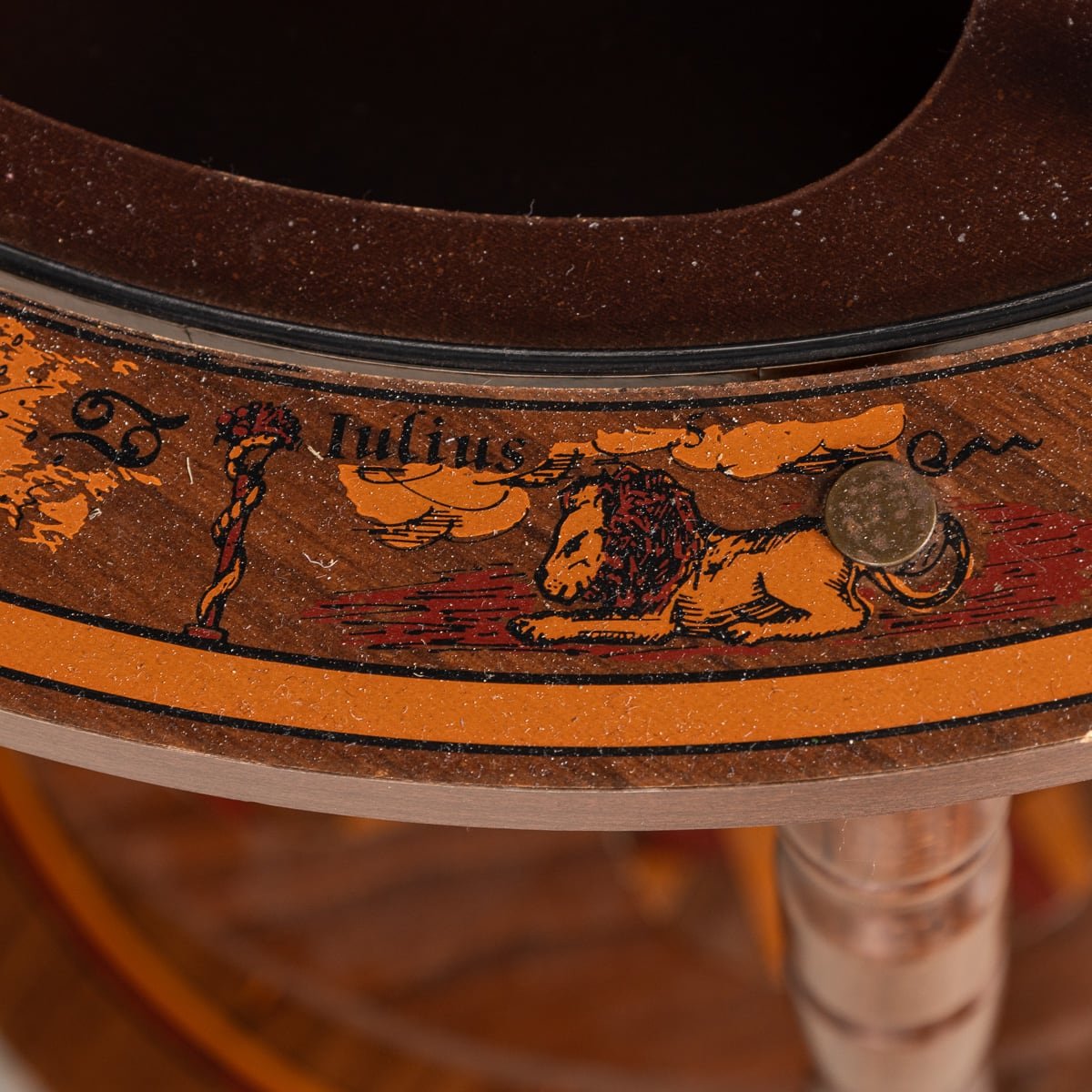 PUSHKIN'S - 20thC FRENCH GLOBE DRINKS TROLLEY c.1970 - 23.jpg