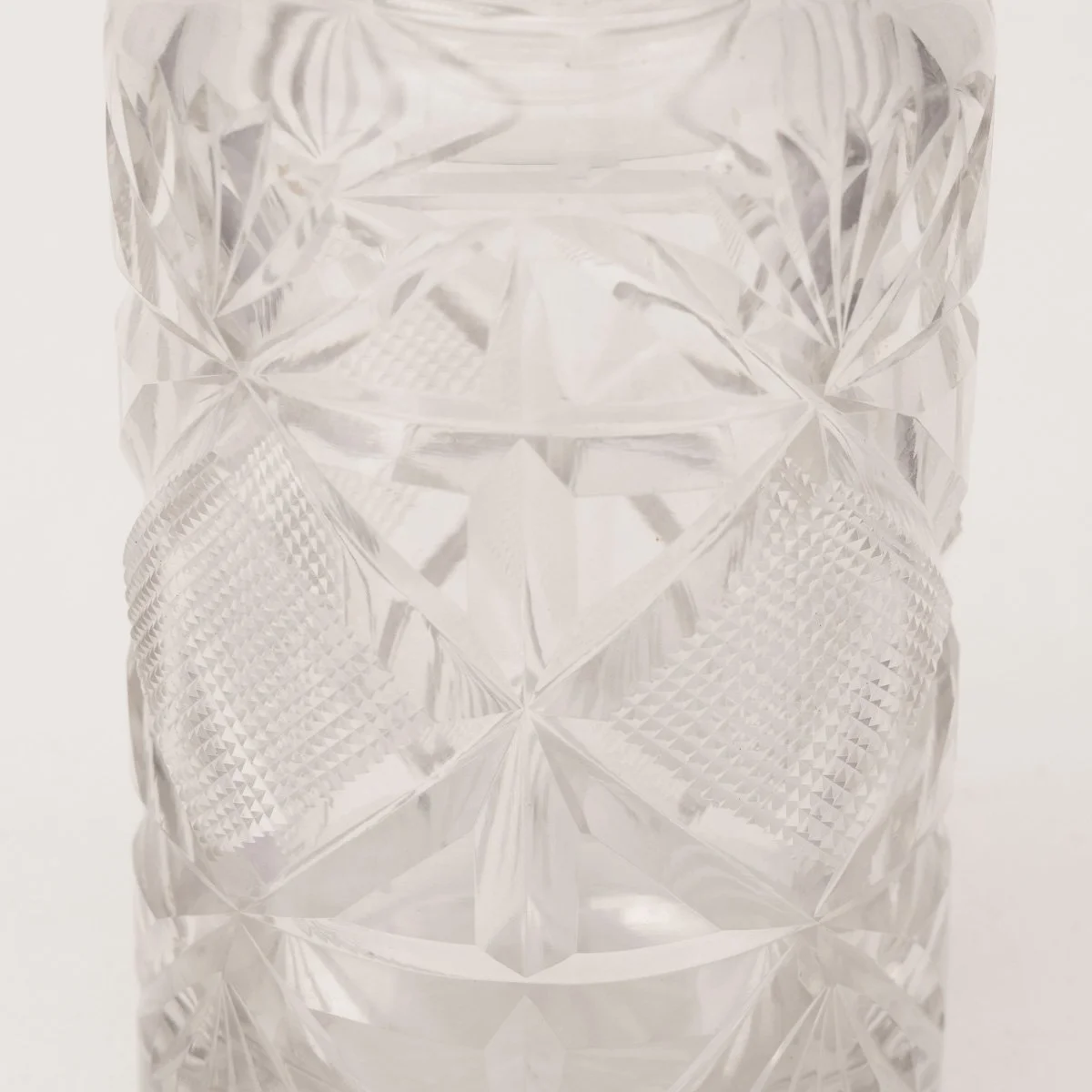 PUSHKINS.COM - Z12147 - 20thC ENGLISH SOLID SILVER, GUILLOCHÉ ENAMEL & CUT CRYSTAL JAR c.1927 - 09.jpg