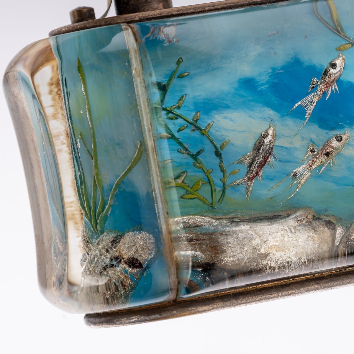 PUSHKINS.COM - VINTAGE 20thC DUNHILL HALF-GIANT AQUARIUM TABLE LIGHTER c.1950 - 19.jpg