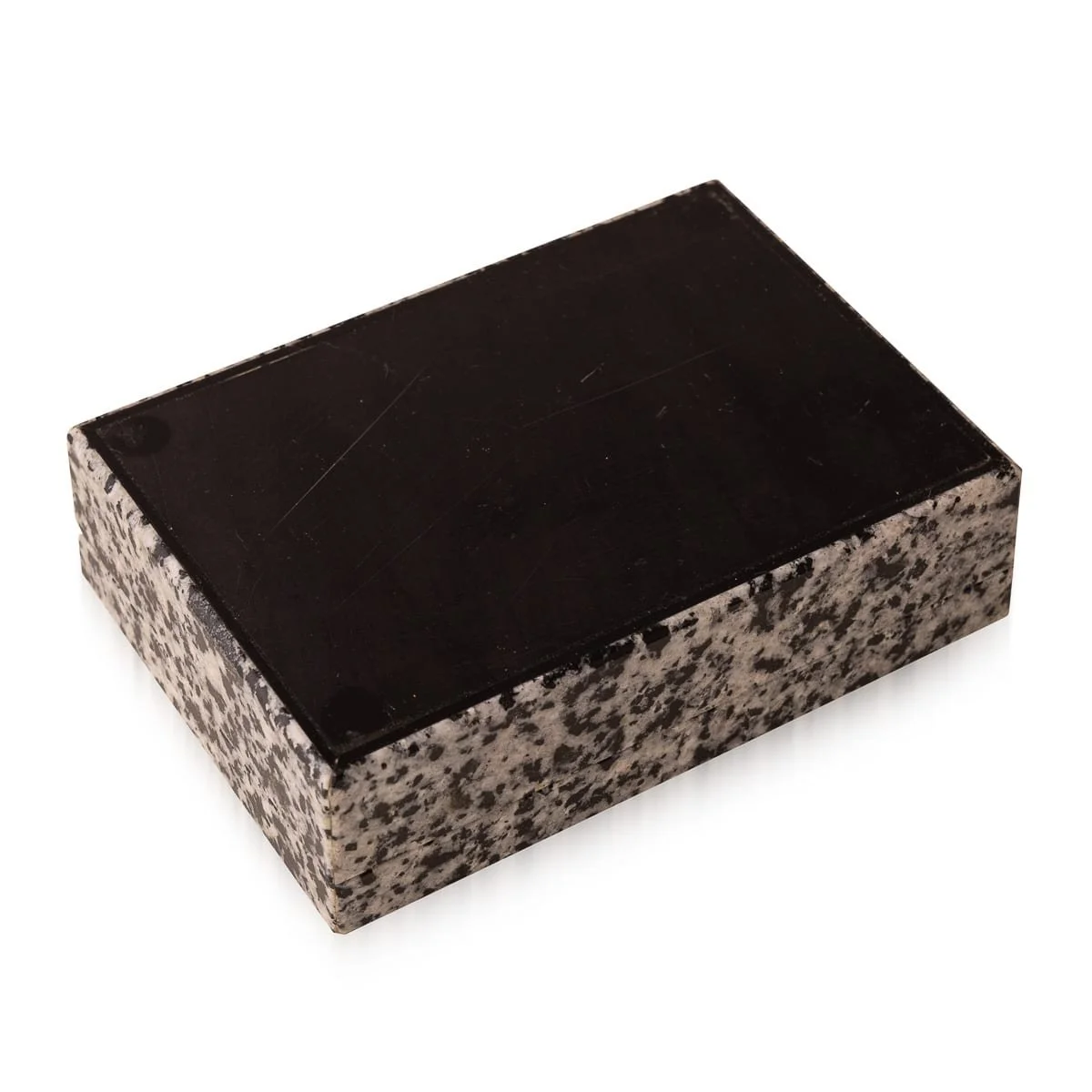 PUSHKINS.COM - D11815 - VINTAGE 20thC ITALIAN MADE BIANCO CASTILLA STONE BOX c.1960 - 06.jpg