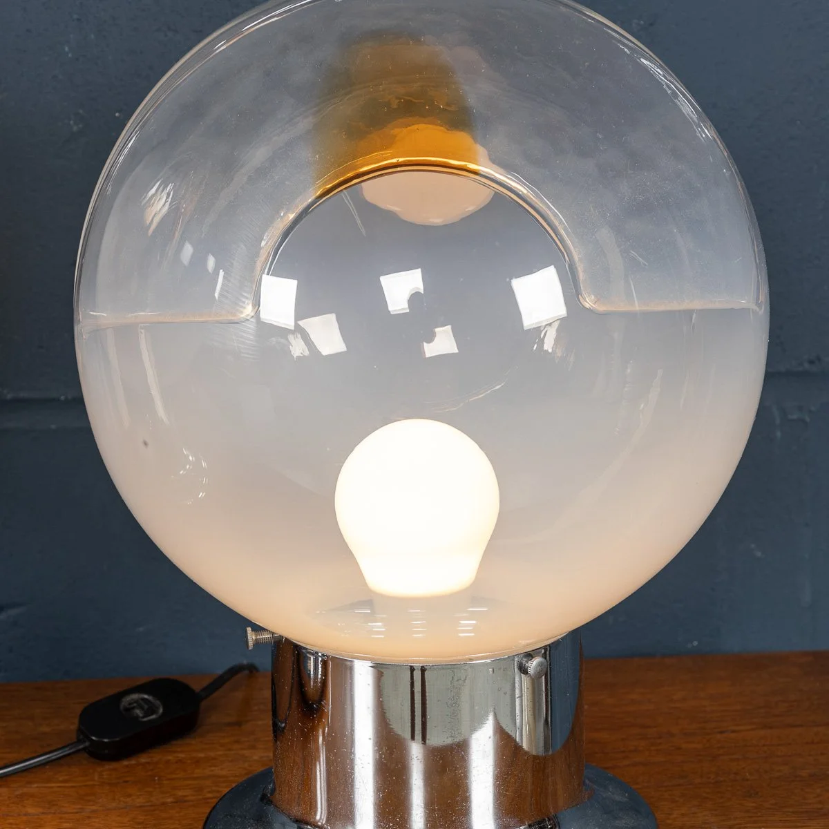 PUSHKINS.COM - B11459 - 20thC ITALIAN GRADUATED PAIR OF TABLE LAMPS BY CARLO NASON FOR MAZZEGA c.1970 - 12.jpg