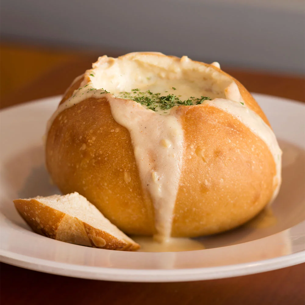 New England Clam Chowder Bread Bowl
