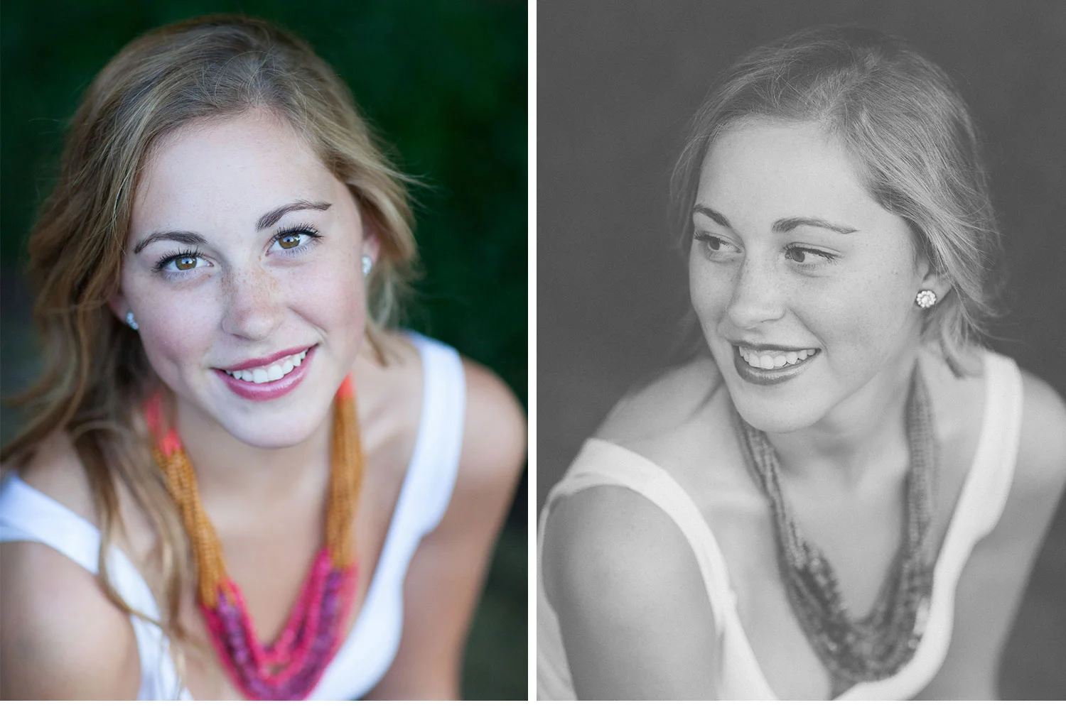 You've Got Flair | Clare Color & Black & White, Senior 2015