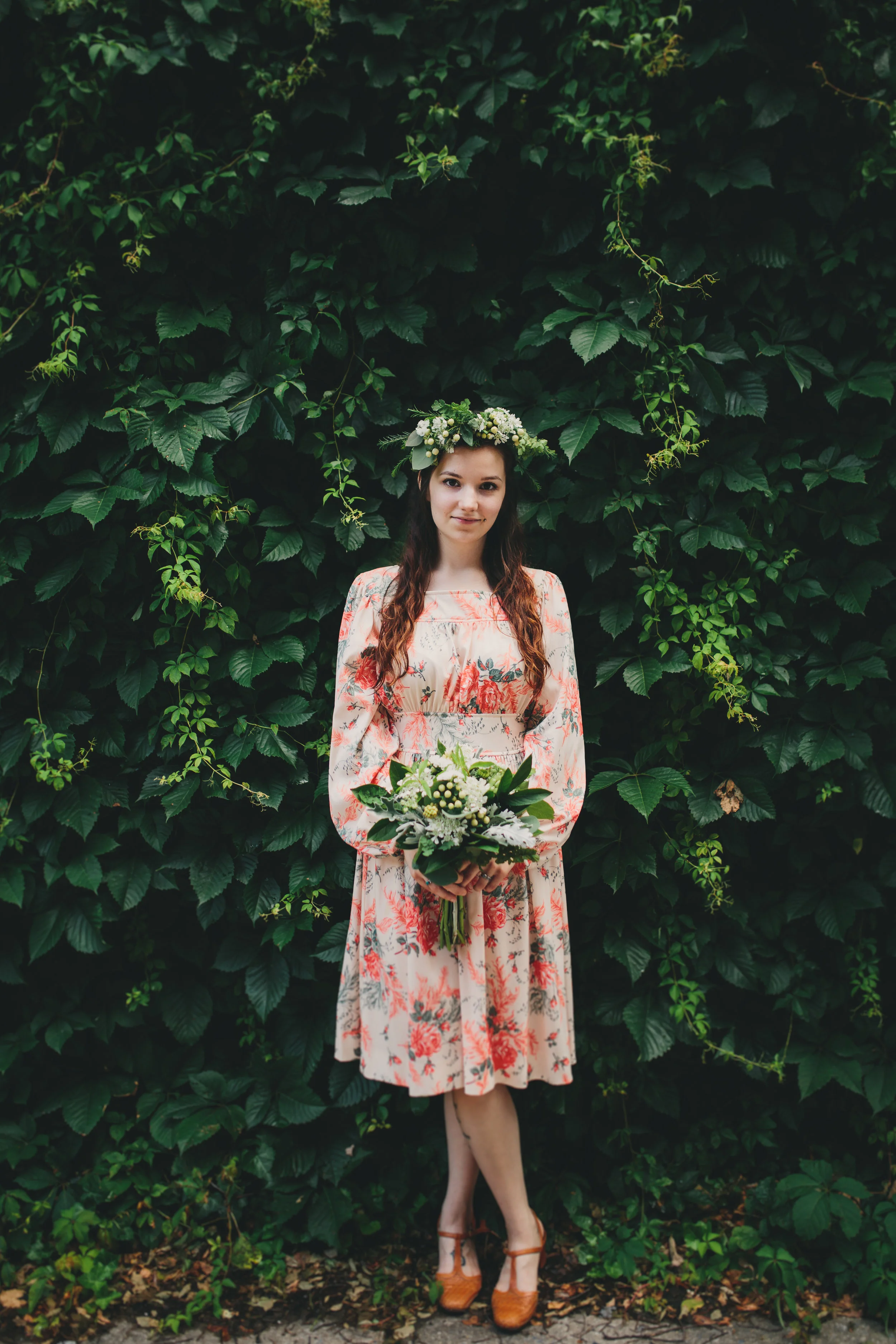 Pangtography elopement portrait of a couple in Shepherdstown, West Virginia.