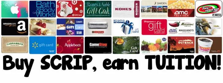 Earn Tuition Credit with Scrip