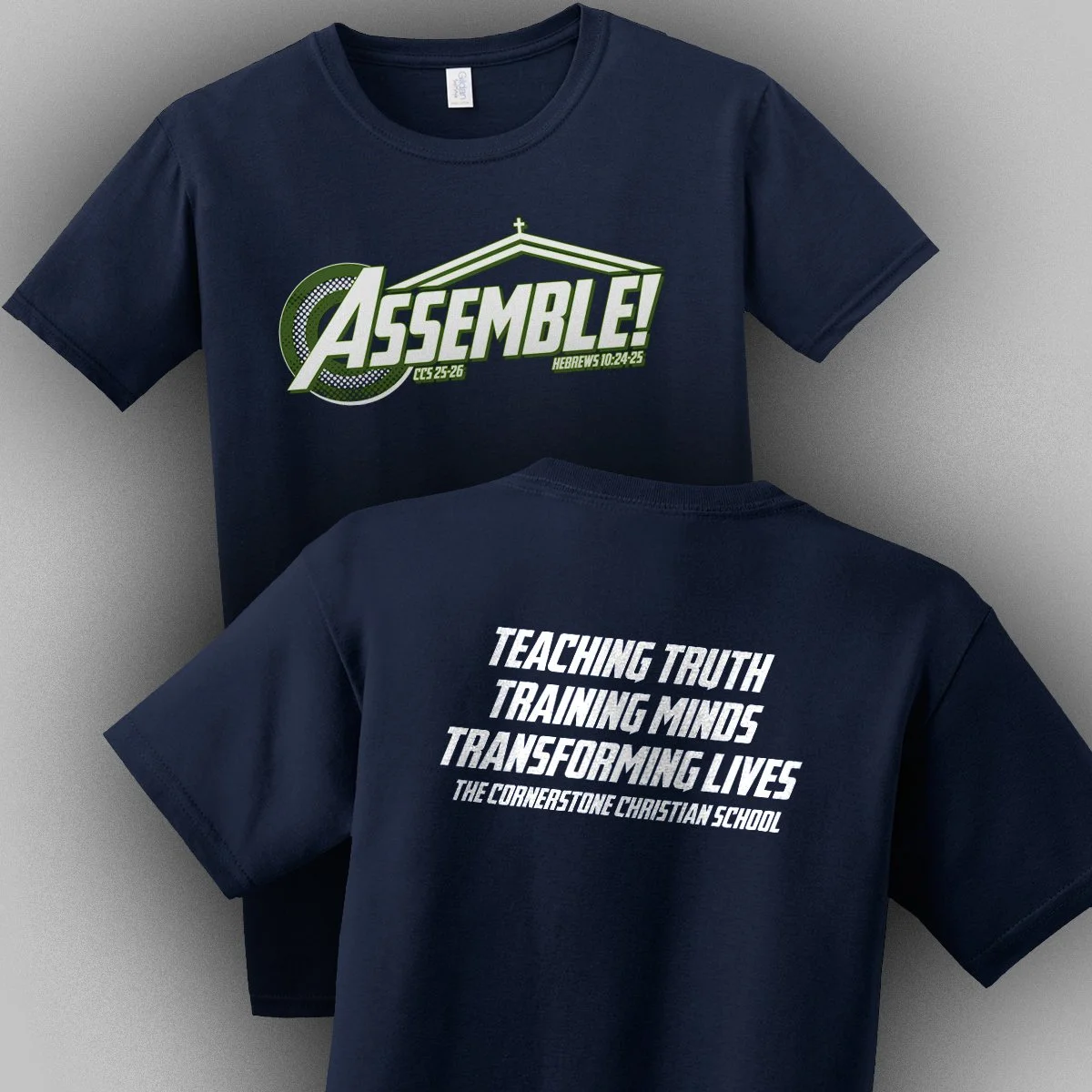 🚨 DON'T FORGET! 🚨
💥 ASSEMBLE! THEME SHIRTS! 💥

👕 EVERY STUDENT gets a FREE short-sleeved shirt!
👉 Make sure to select a size!

✨ OPTIONAL PURCHASE EXTRAS:
➡️ Additional shirts for students
➡️ Long-sleeved shirts for winter
➡️ Adult shirts for p