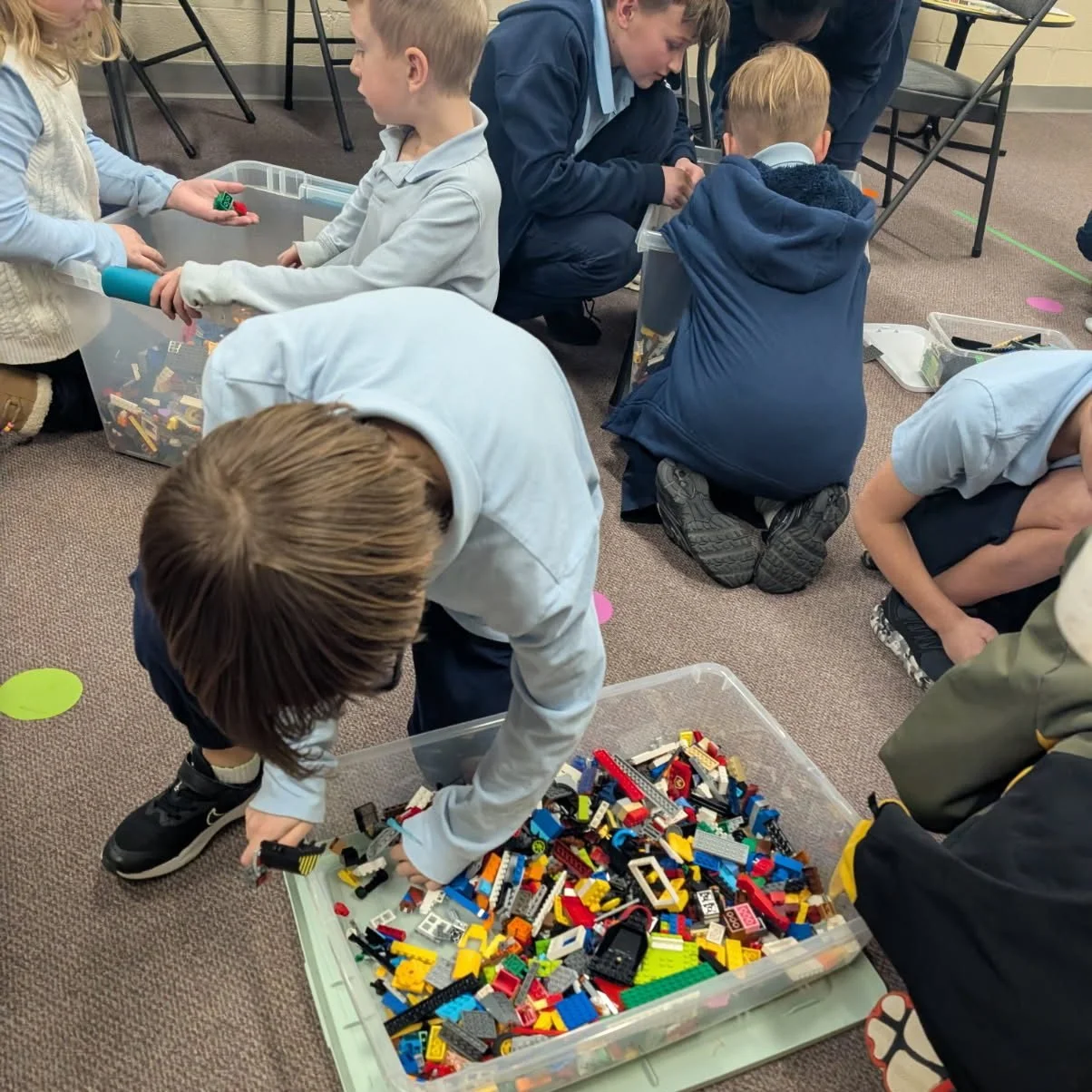 We had such a fun time at Kingdom Builders: LEGO Club! 🧱✨ It was amazing to see students of varying ages and building abilities come together to create, share, and have fun. This week&rsquo;s theme was &ldquo;Build &amp; Tell,&rdquo; a free-build ch