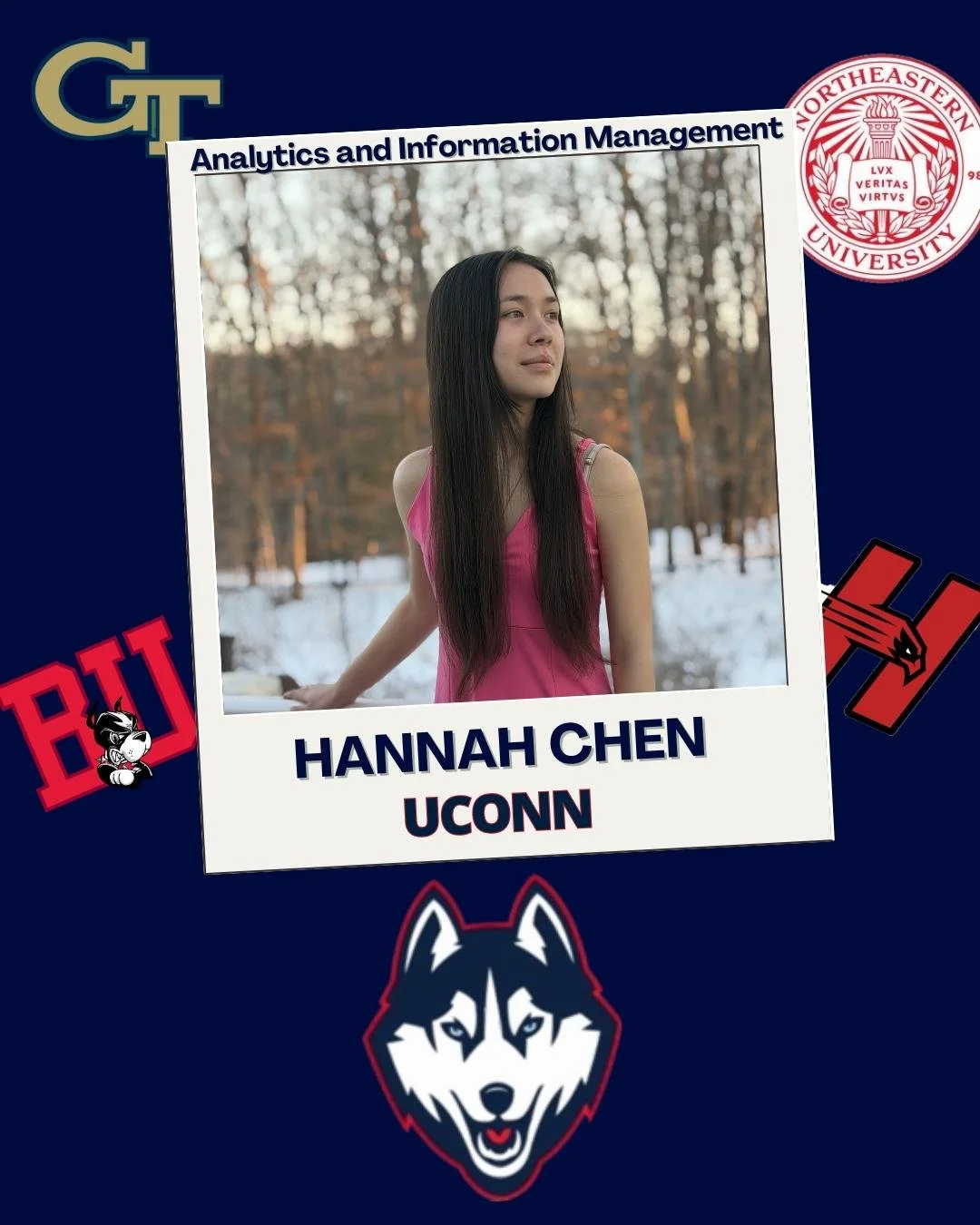 🎉 Congratulations to Hannah, Class of 2026, and future UCONN Husky for being awarded the UConn Presidential Scholarship! 🎓

This scholarship from the University of Connecticut includes full tuition and an enrichment stipend&mdash;an incredible reco