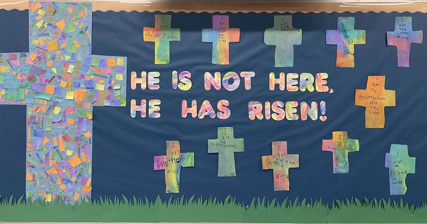 ✝️ 🌷He is risen! Wishing all of our families a joyful and blessed Easter as we celebrate the hope, love, and new life we have through Jesus. ✝️ ⛪

&ldquo;Praise be to the God and Father of our Lord Jesus Christ! In His great mercy He has given us ne
