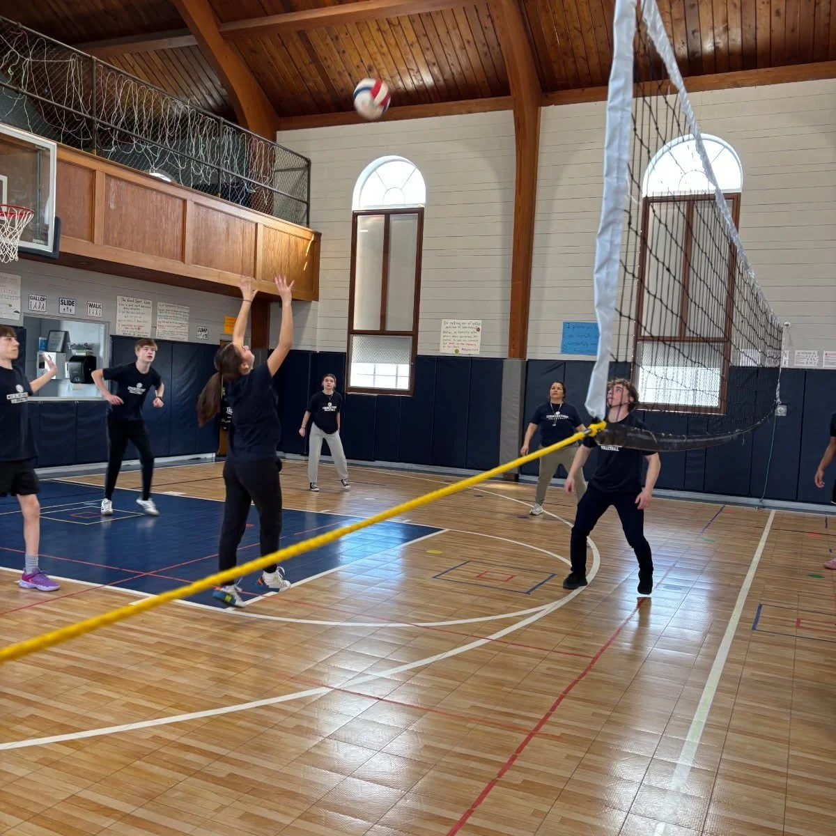 🏐🙌Our high school volleyball club has been having an amazing time! Every week is filled with friendly competition, growing skills, lots of laughter, and friendships that will last long after the season ends. We love seeing our students encourage on