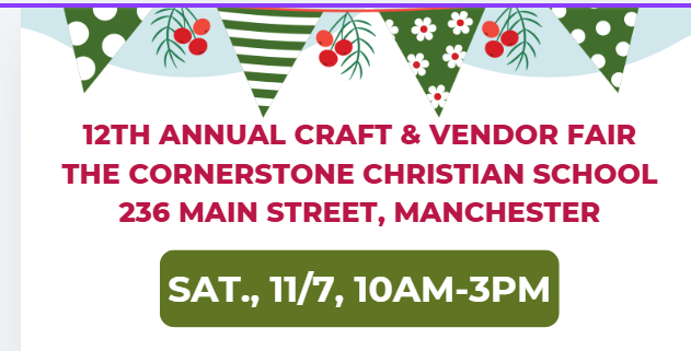12th Annual Craft &amp; Vendor Fair by Cornerstone Parents &amp; Friends