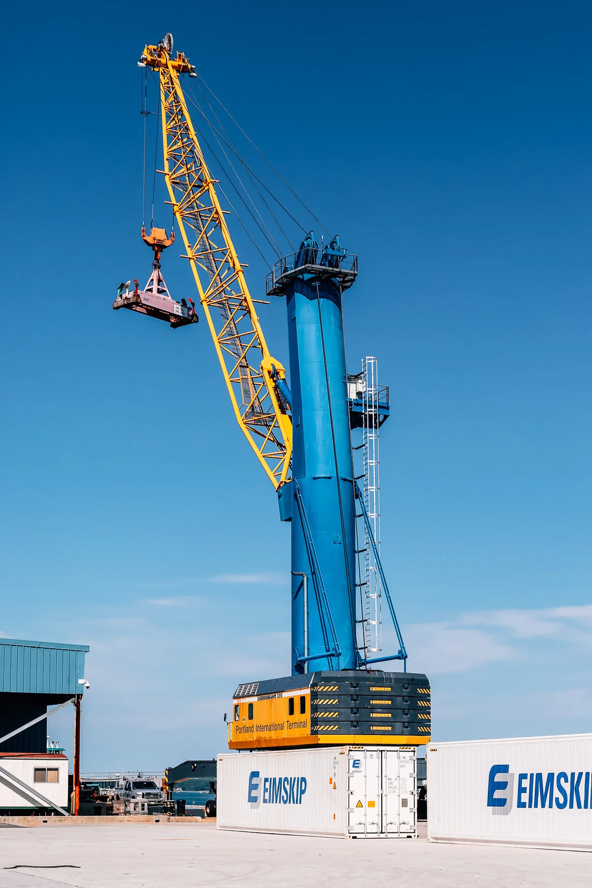 The Crane at the International Marine Terminal. Justin Levesque © 2016