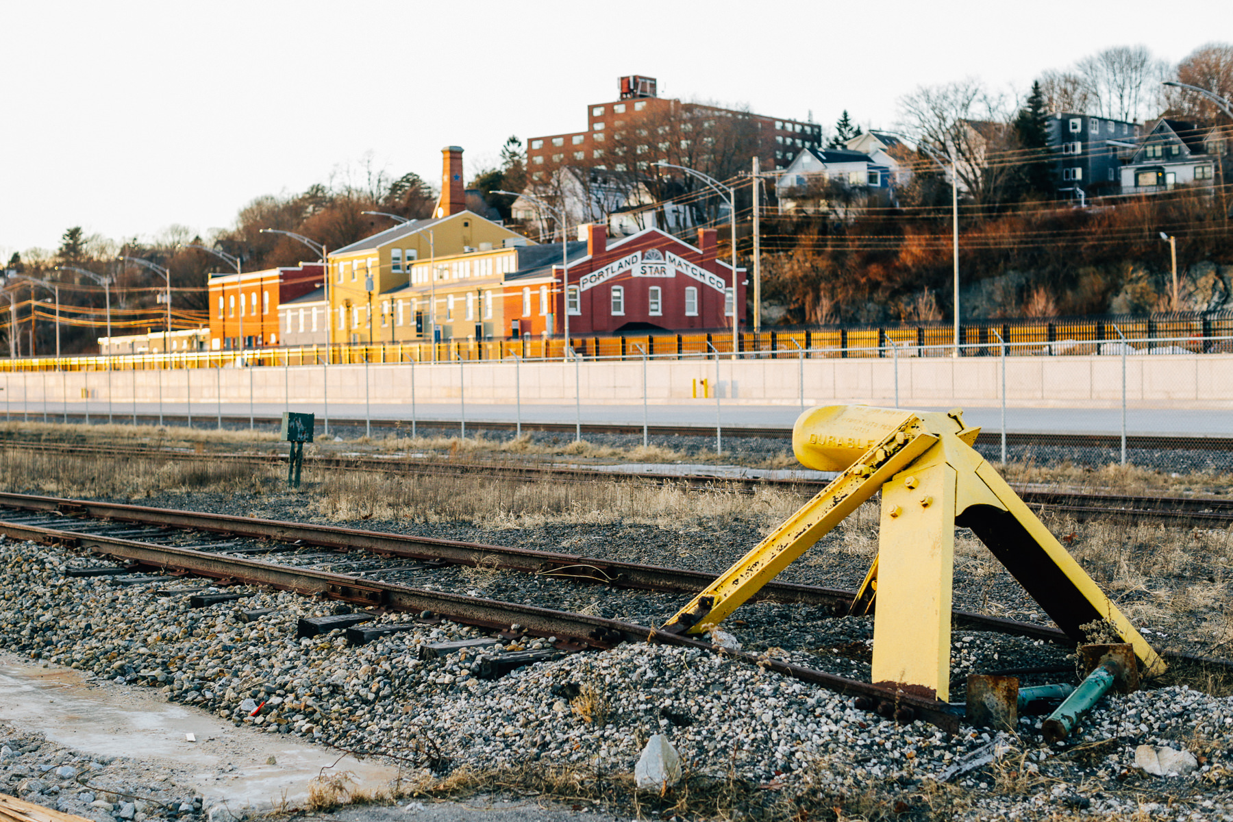 View From Below - Rail Lines at the International Marine Terminal. © Justin Levesque 2017