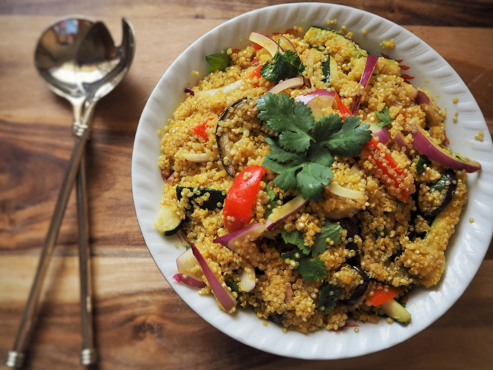 Black Bean &amp; Quinoa Salad