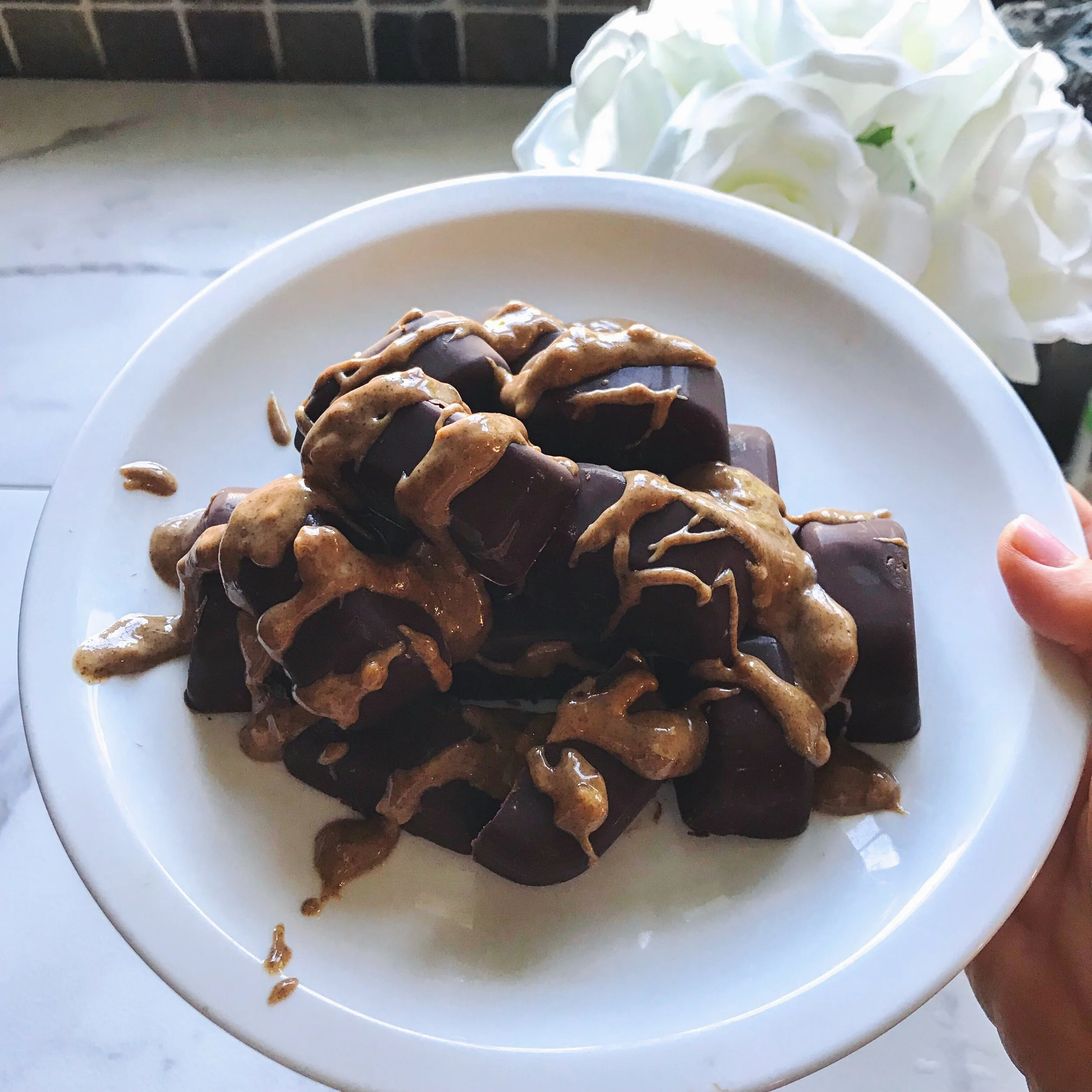 Almond Butter &amp; Cacao Fudge 