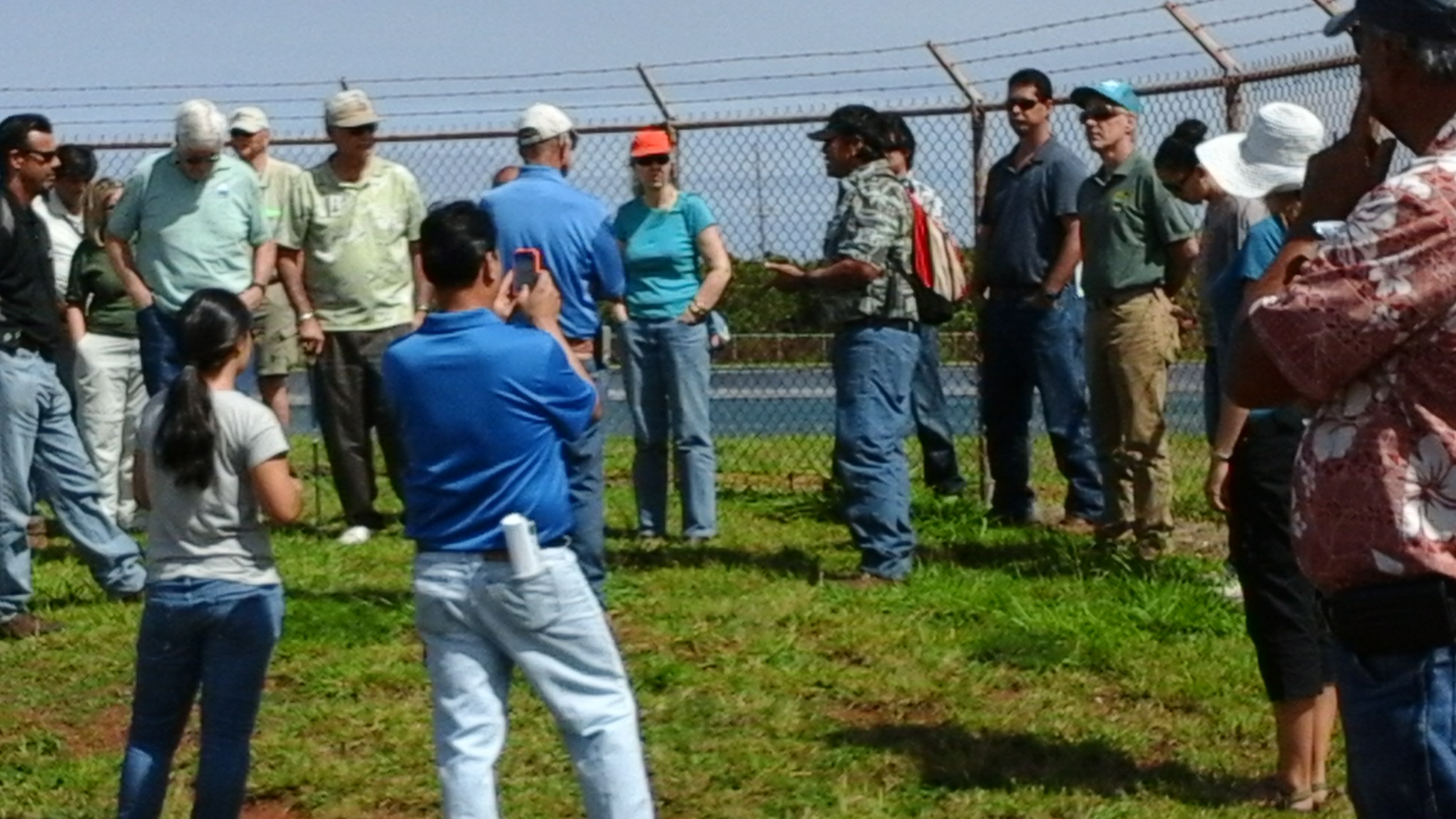 Group at mahinahina reservoir