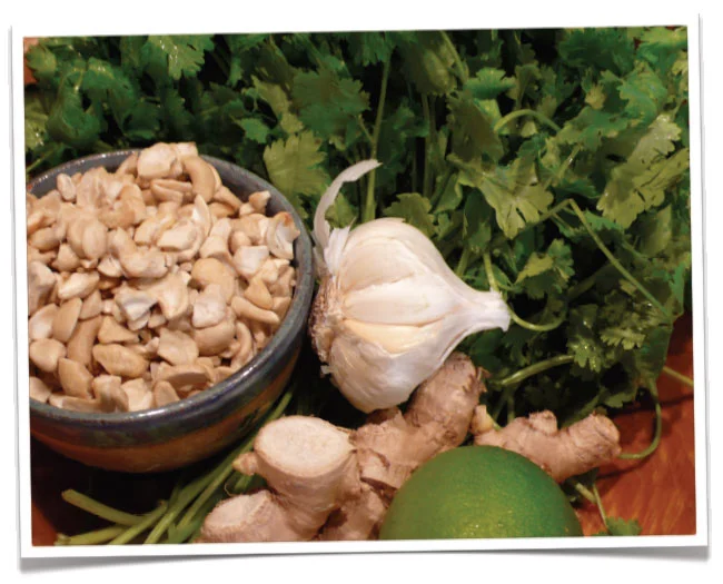 Say Sayonara to Summer With Grilled Vegetables With Creamy Cilantro Sauce