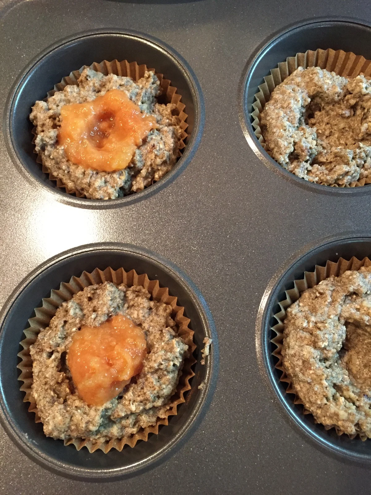 Apple-Filled Spice Muffins