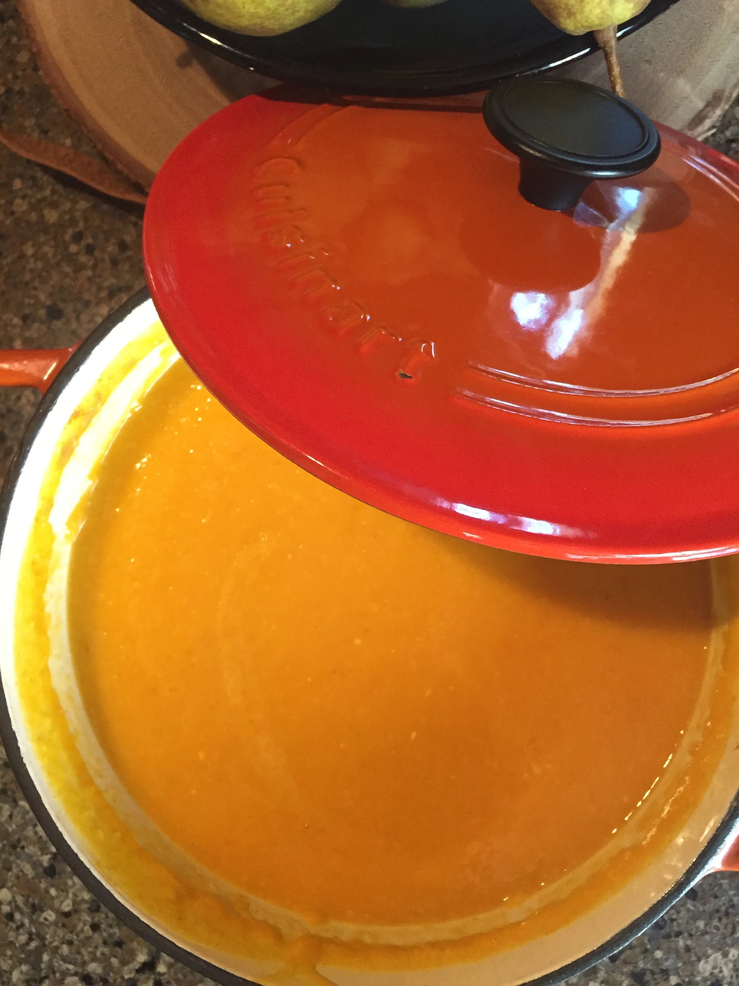 Spicy Butternut Squash Soup with Ginger