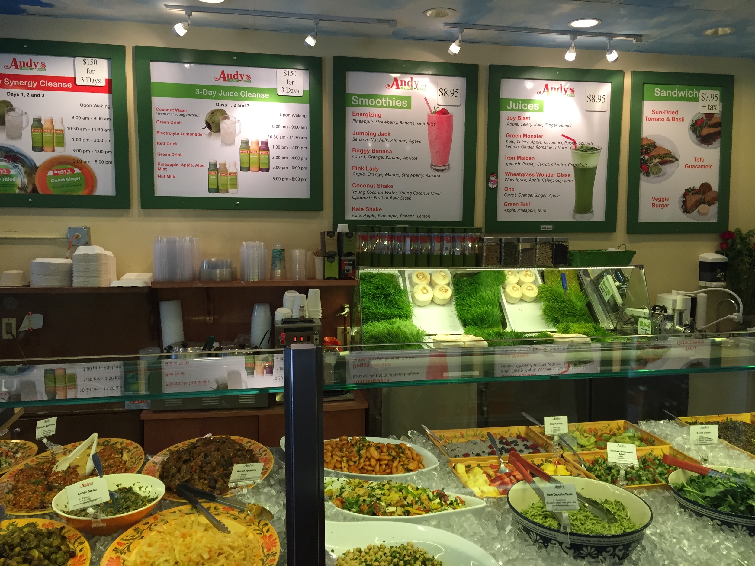 Andy's Pure Food in Rye, NY