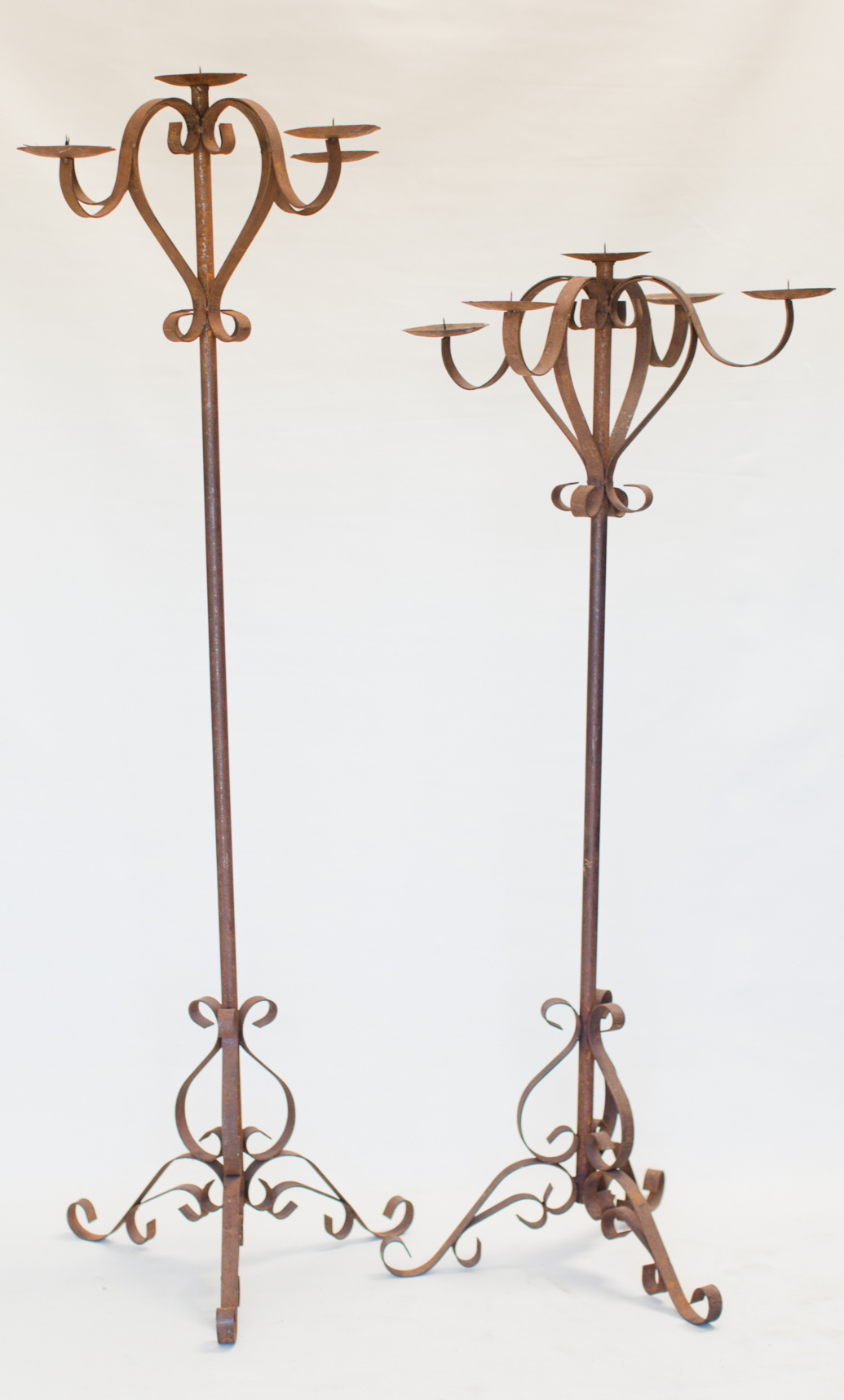 Iron Candelabras