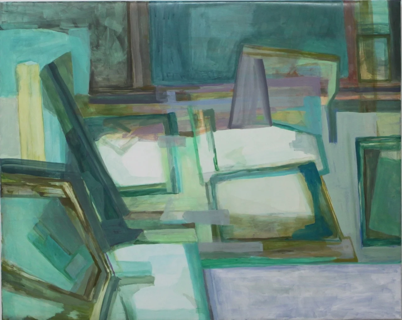 orchestra &nbsp; &nbsp;acrylic on TerraSkin &nbsp; &nbsp;24"x30"   SOLD