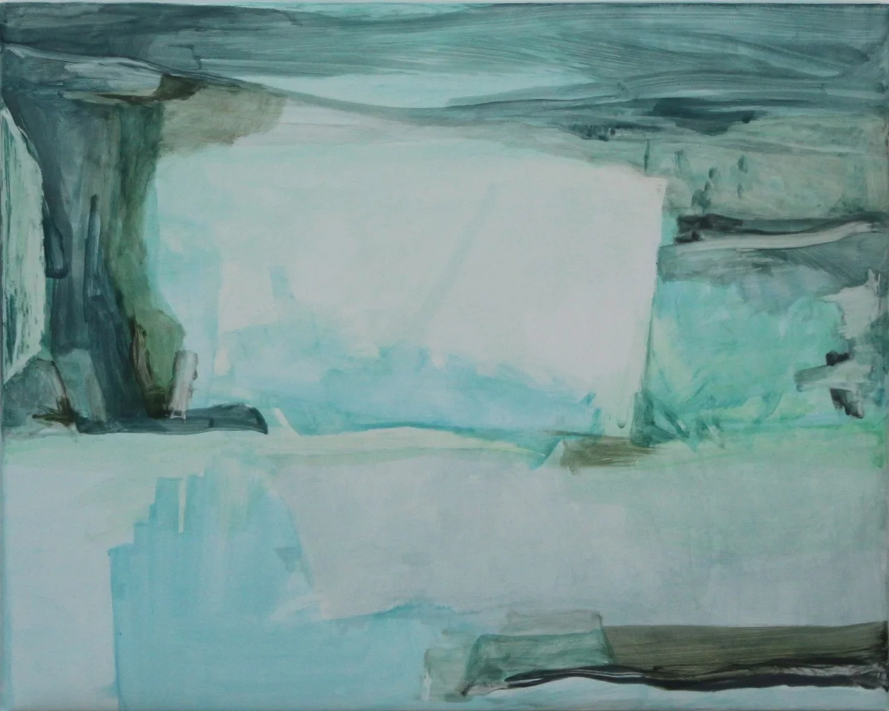 Sunday morning &nbsp; &nbsp;acrylic on TerraSkin &nbsp; &nbsp;16"x20" &nbsp; SOLD