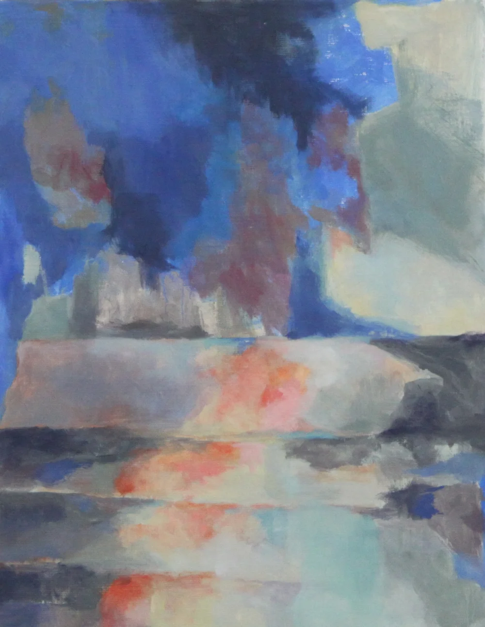 days. (sarah.blue) &nbsp; &nbsp;oil on linen &nbsp; &nbsp;18" x 14" &nbsp; &nbsp; &nbsp;2012   SOLD