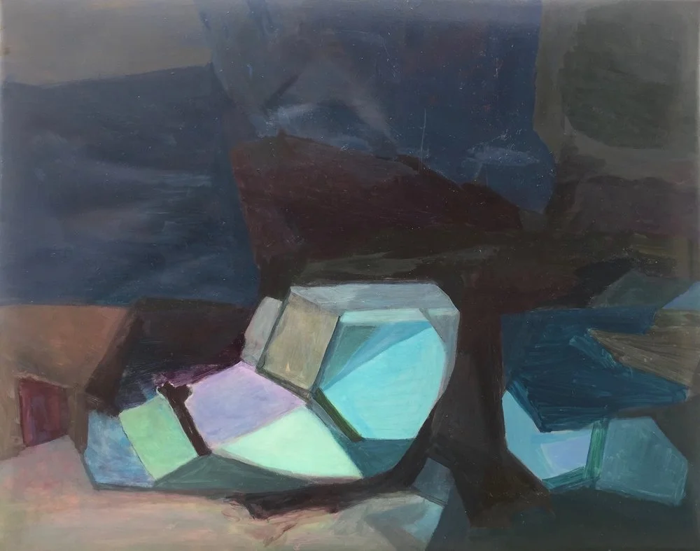 Insomniac &nbsp; acrylic and oil on TerraSkin paper &nbsp;&nbsp;16"x20"&nbsp;