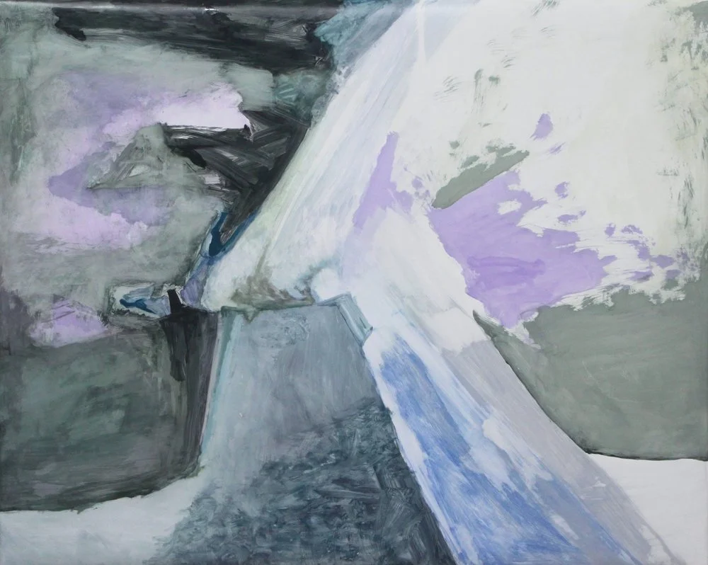 Before Falling &nbsp; acrylic and oil on TerraSkin paper &nbsp;&nbsp;24"x30"   SOLD