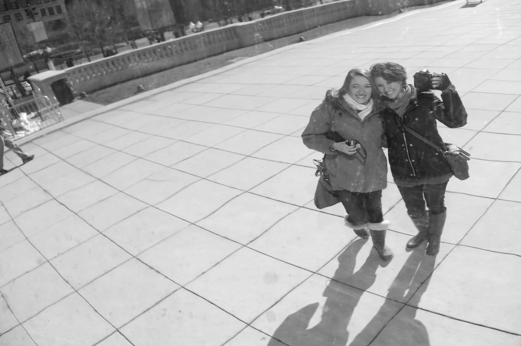 Miranda and I in Chicago - friends since 4. And we basically invented the selfie.