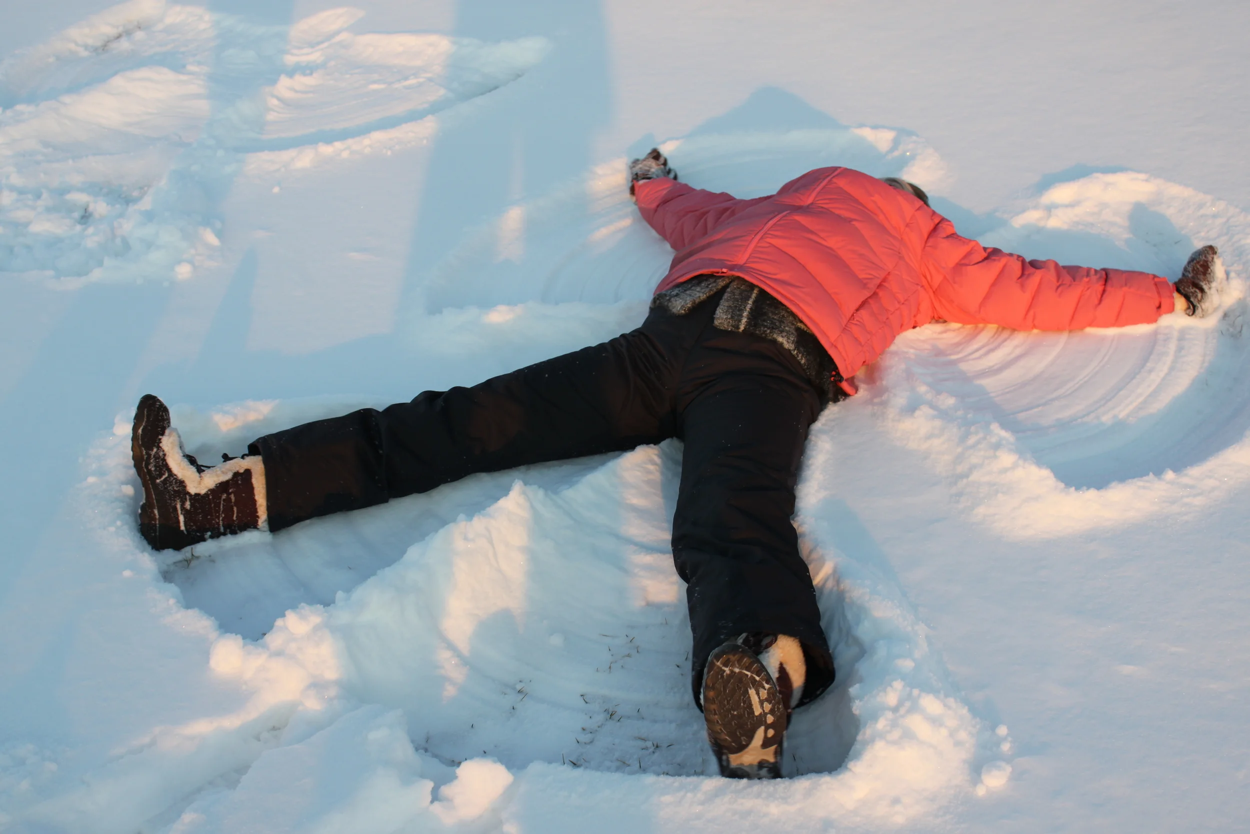 Sometimes, you just have to go for it. Oh, and this was really cold. 