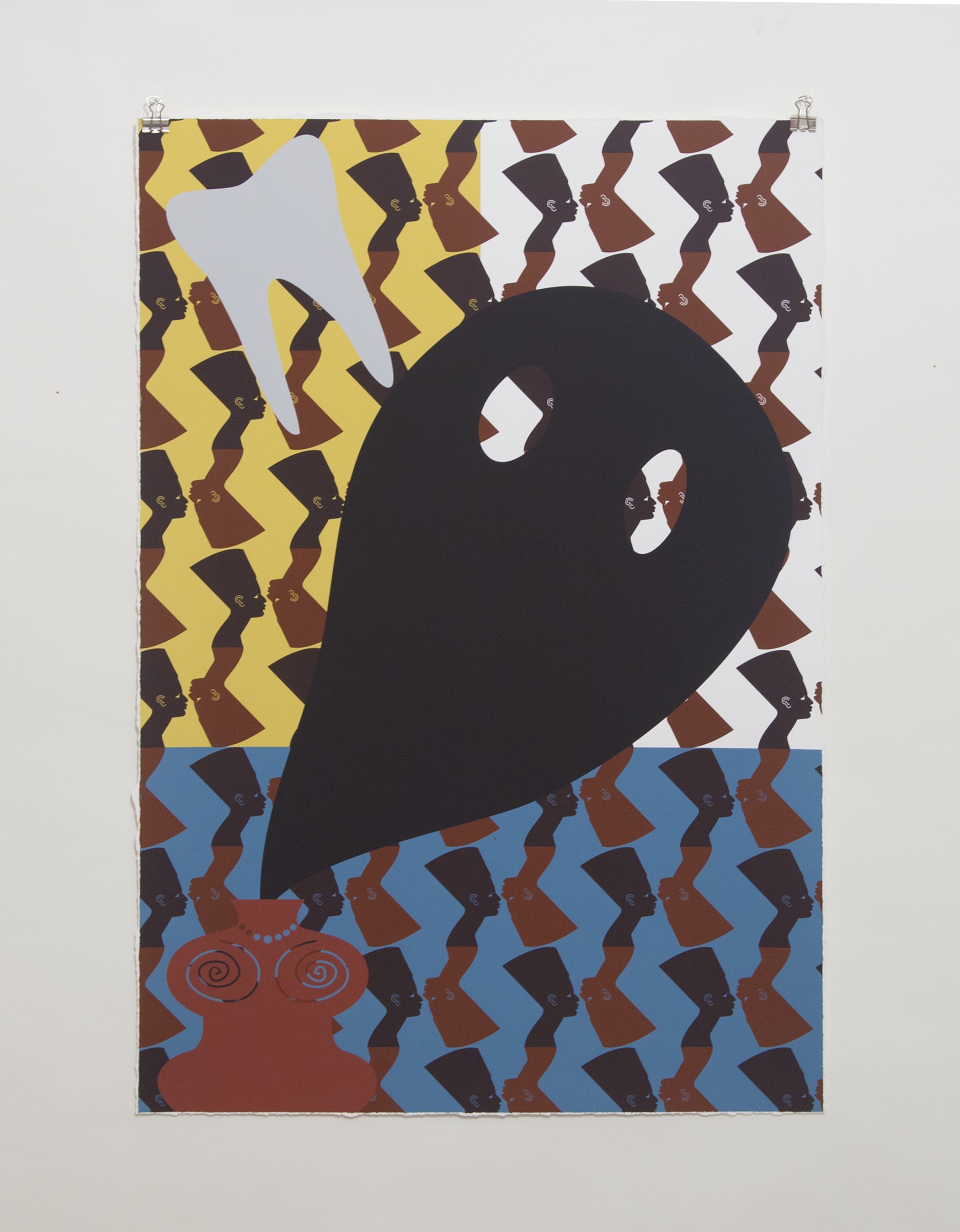   Genie , 2015 Digital Print on Cold Press Paper 30 x 20 inches 