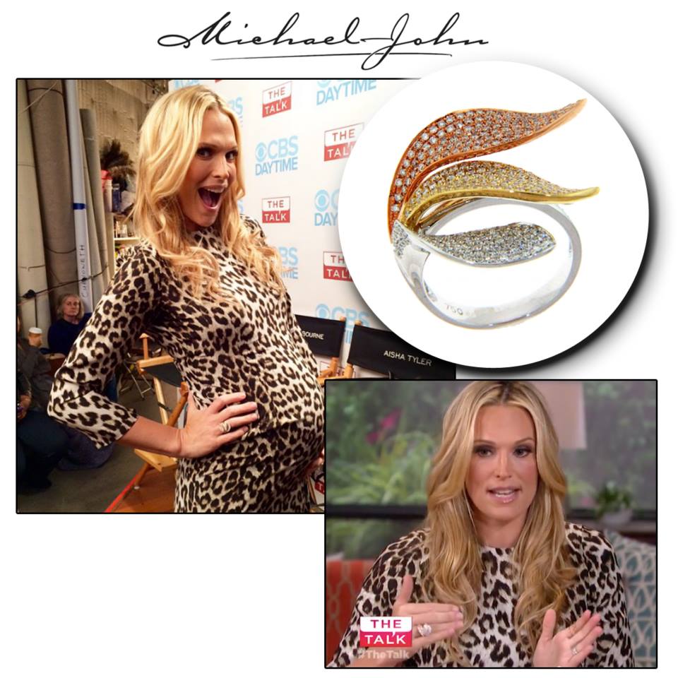 Molly Sims looked great while chatting it up on The Talk . She wears Michael John Jewelry really well! What a gorgeous gal! heart emoticon