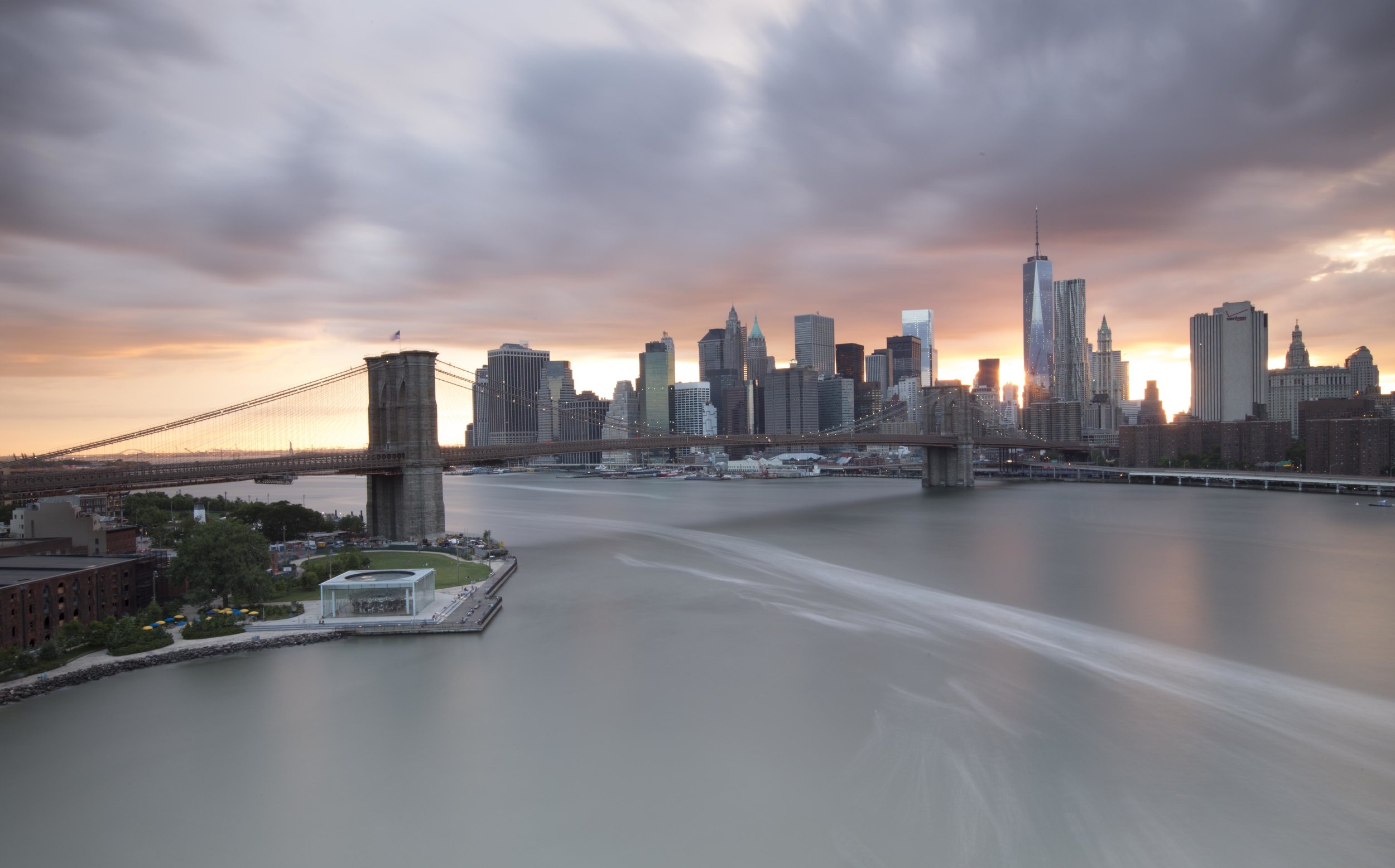 Brooklyn Bridge - New York (Onbewerkte versie)